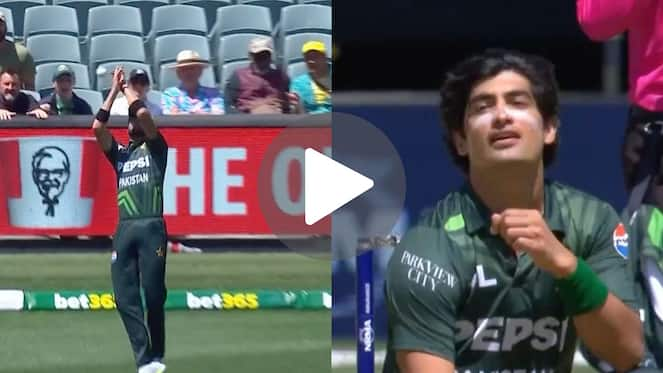 [Watch] Naseem Shah's Animated Reaction As Shaheen Afridi Drops Easiest Catch Of The Series